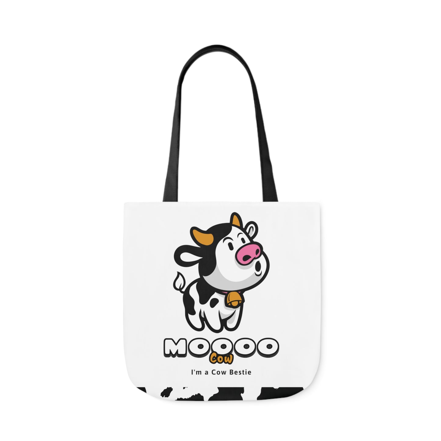 Cow Bestie Canvas Tote Bag