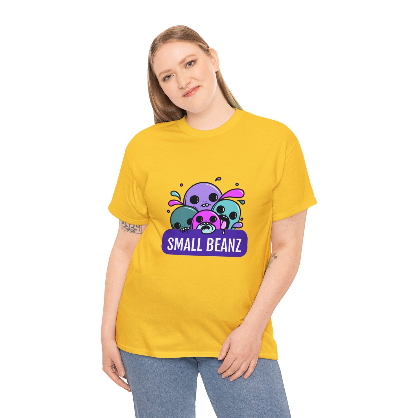 Small Beanz - Heavy Cotton Tee - FREE Express Delivery available!!