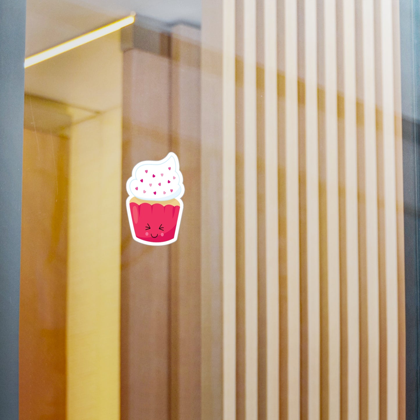 Kawaii Cute Cupcake Sticker