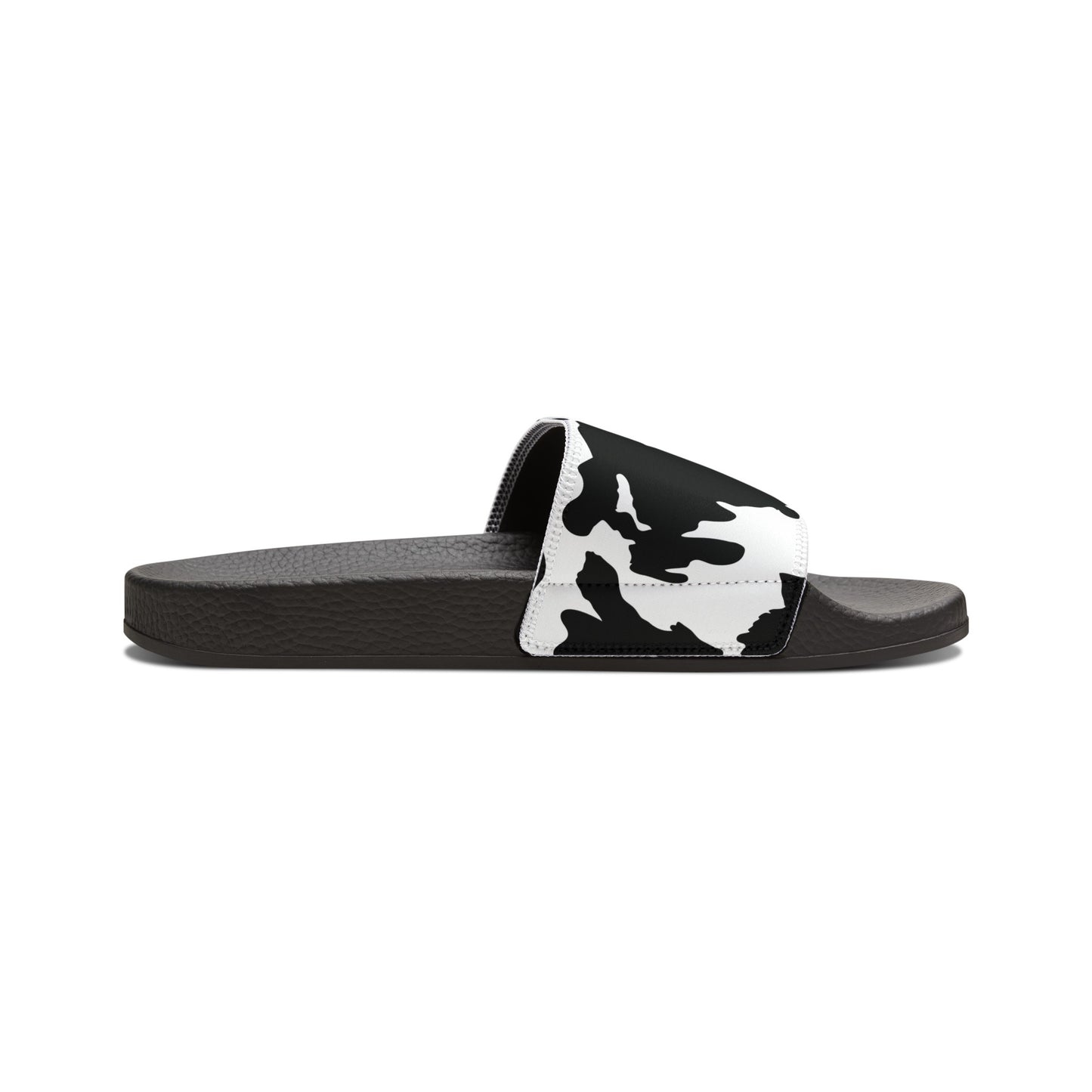 Cow Print Removable-Strap Sandals