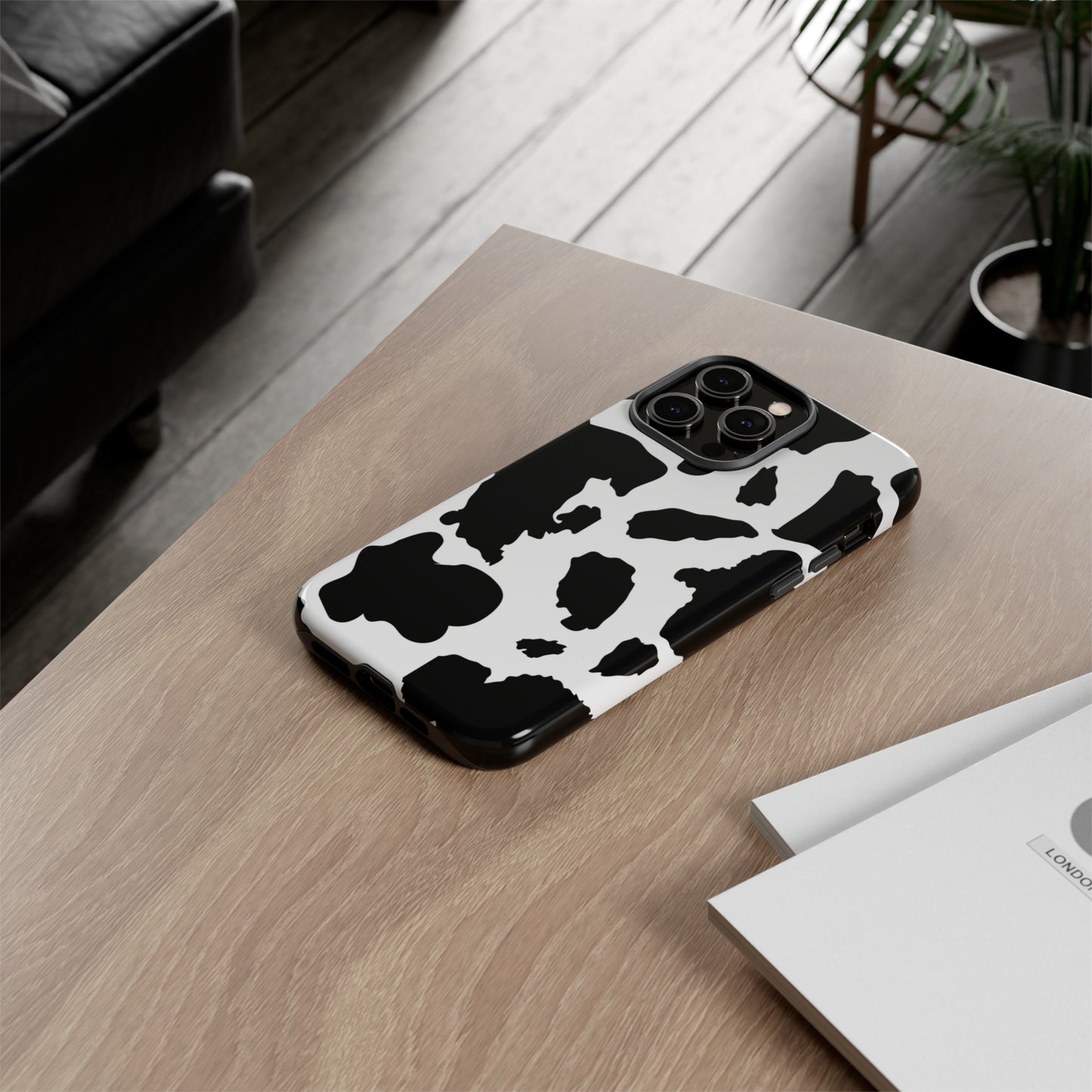 Cow Print Tough Case