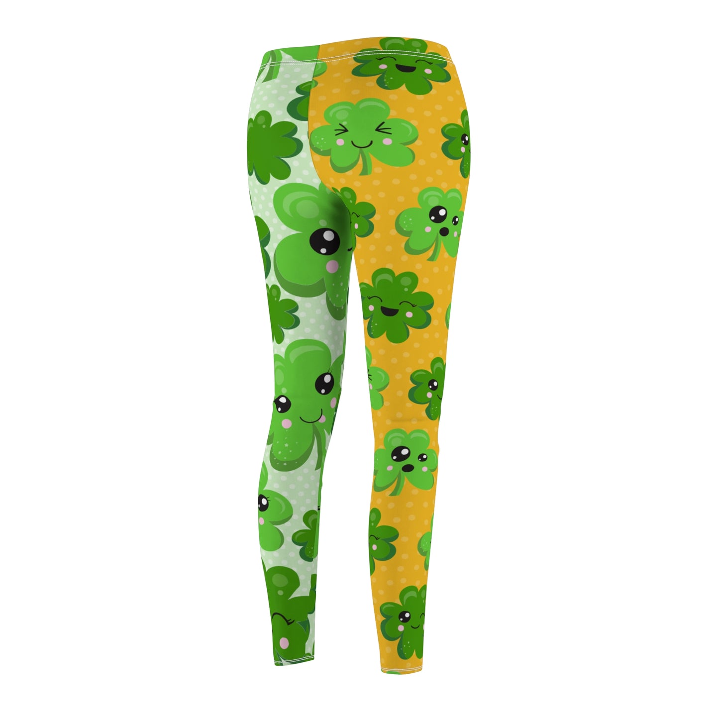 Kawaii Shamrock Leggings