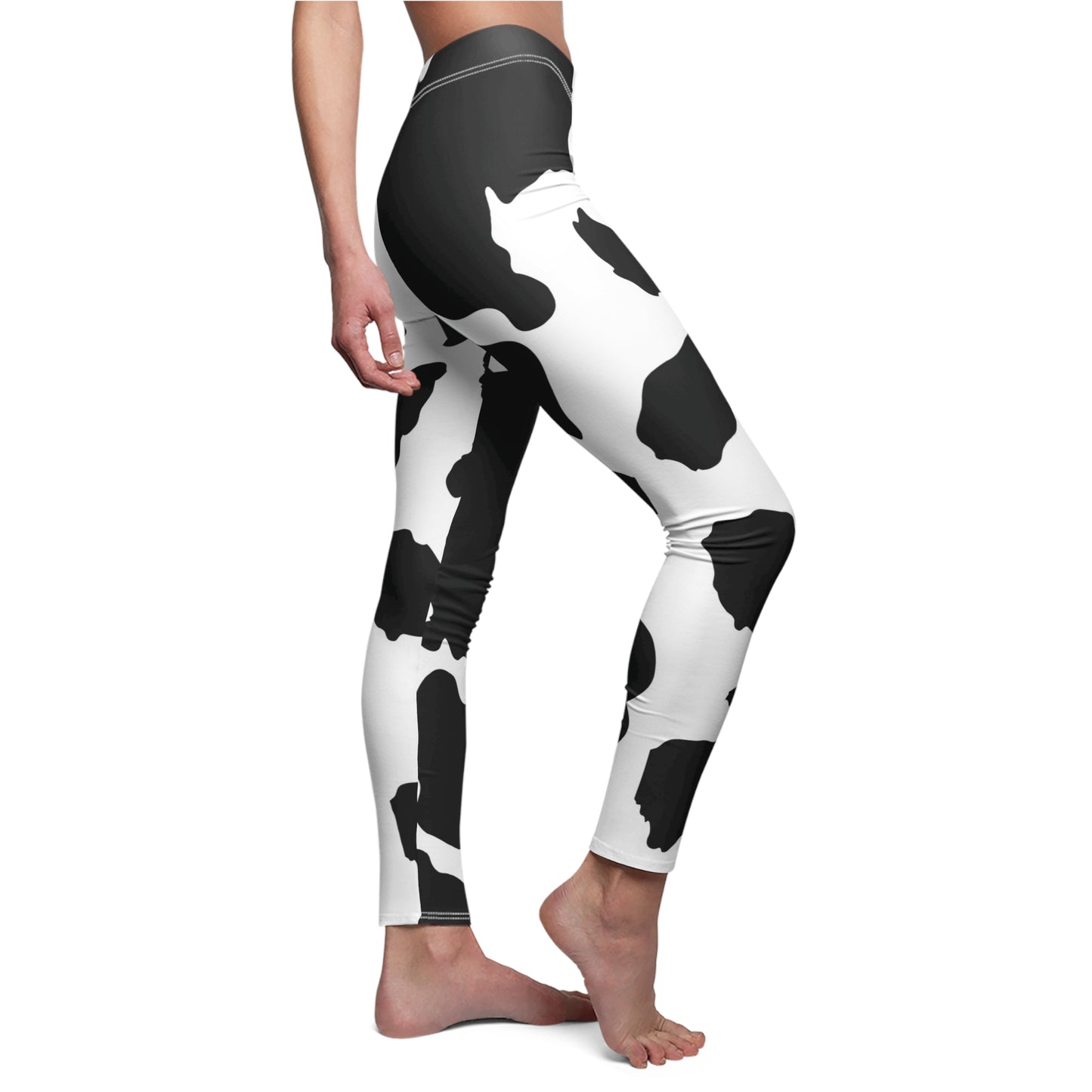 Cow Print Leggings