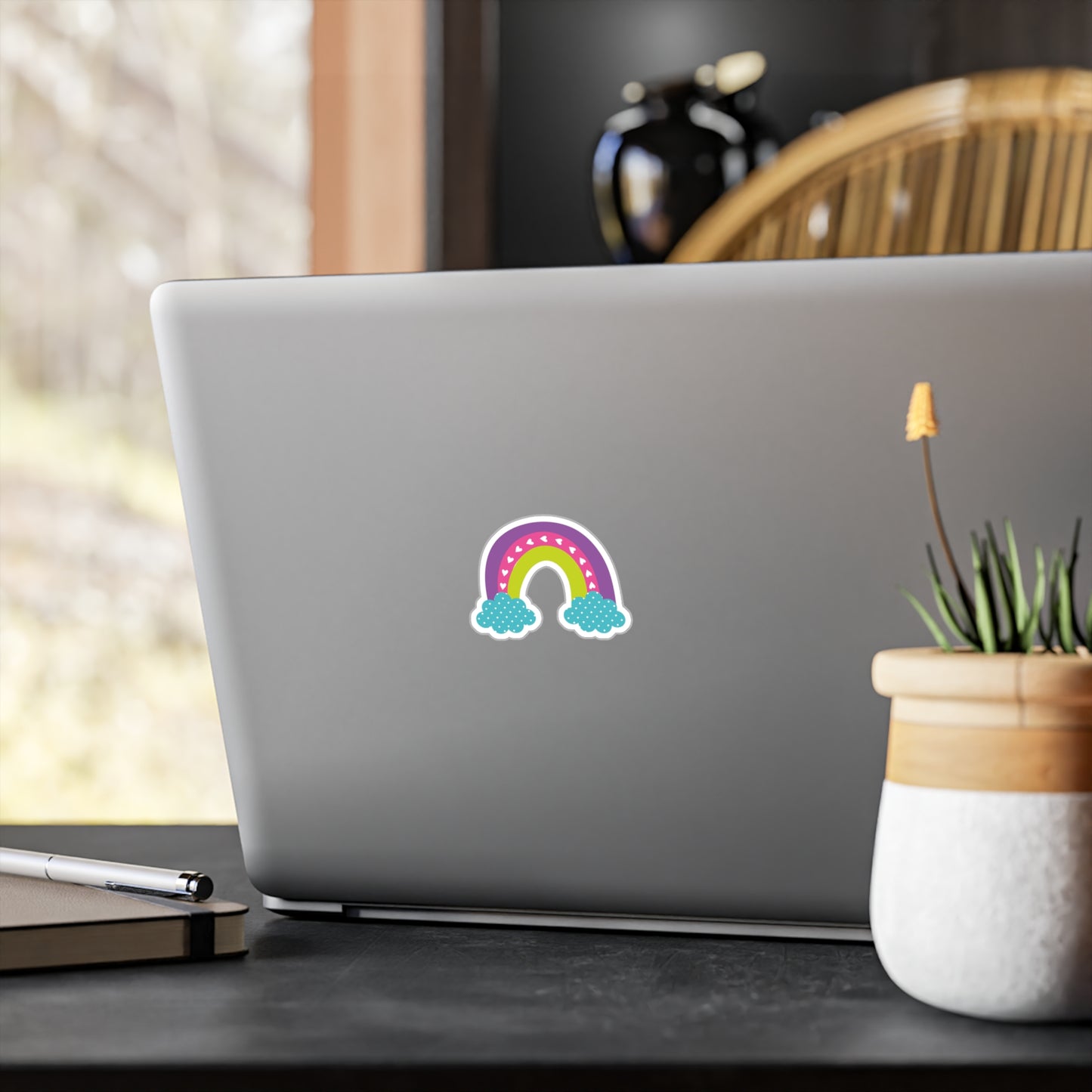 Whimsy Rainbow 8 Sticker