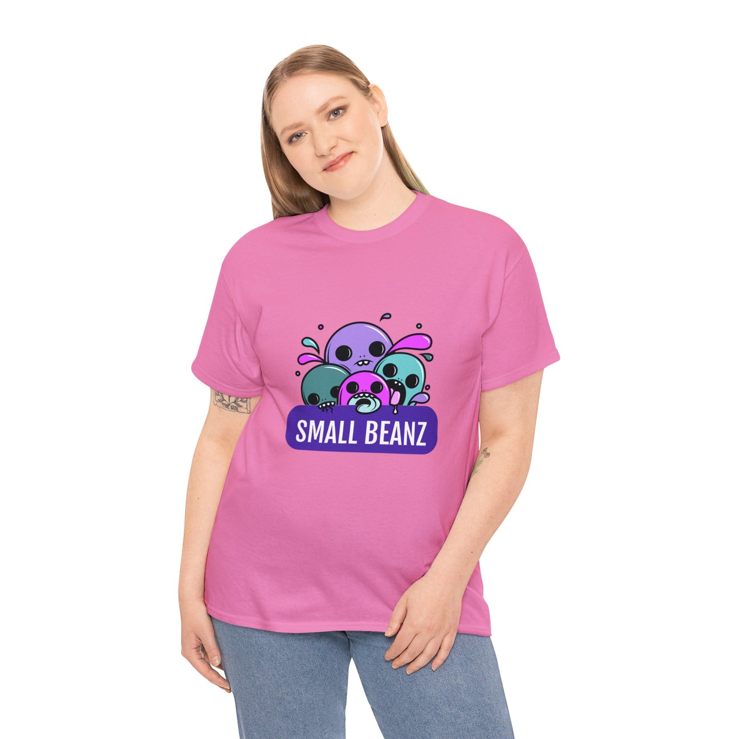 Small Beanz - Heavy Cotton Tee - FREE Express Delivery available!!