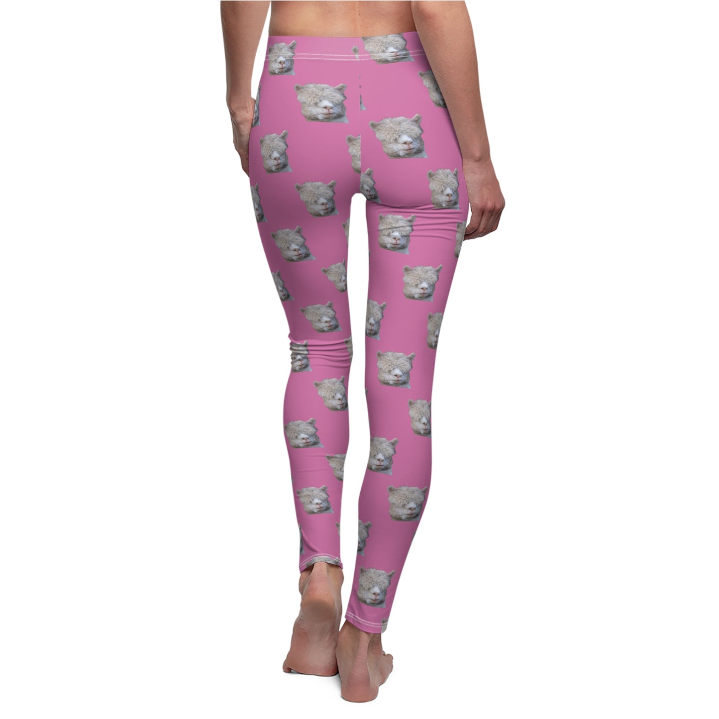 Alpaca Leggings (Pink)