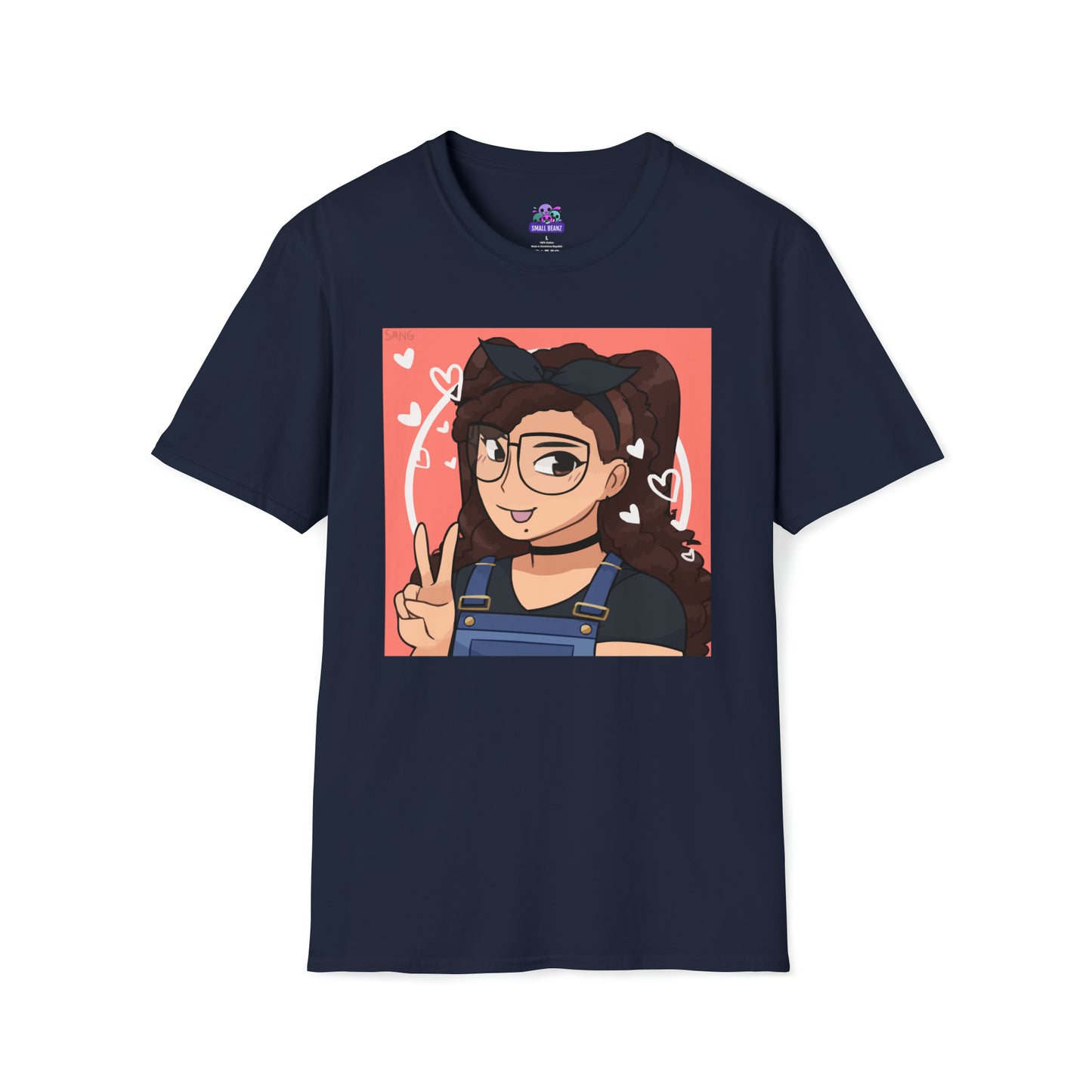 Cute Girl Unisex Softstyle T-Shirt