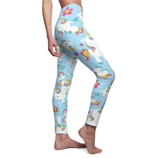 Unicorn Leggings (Blue)