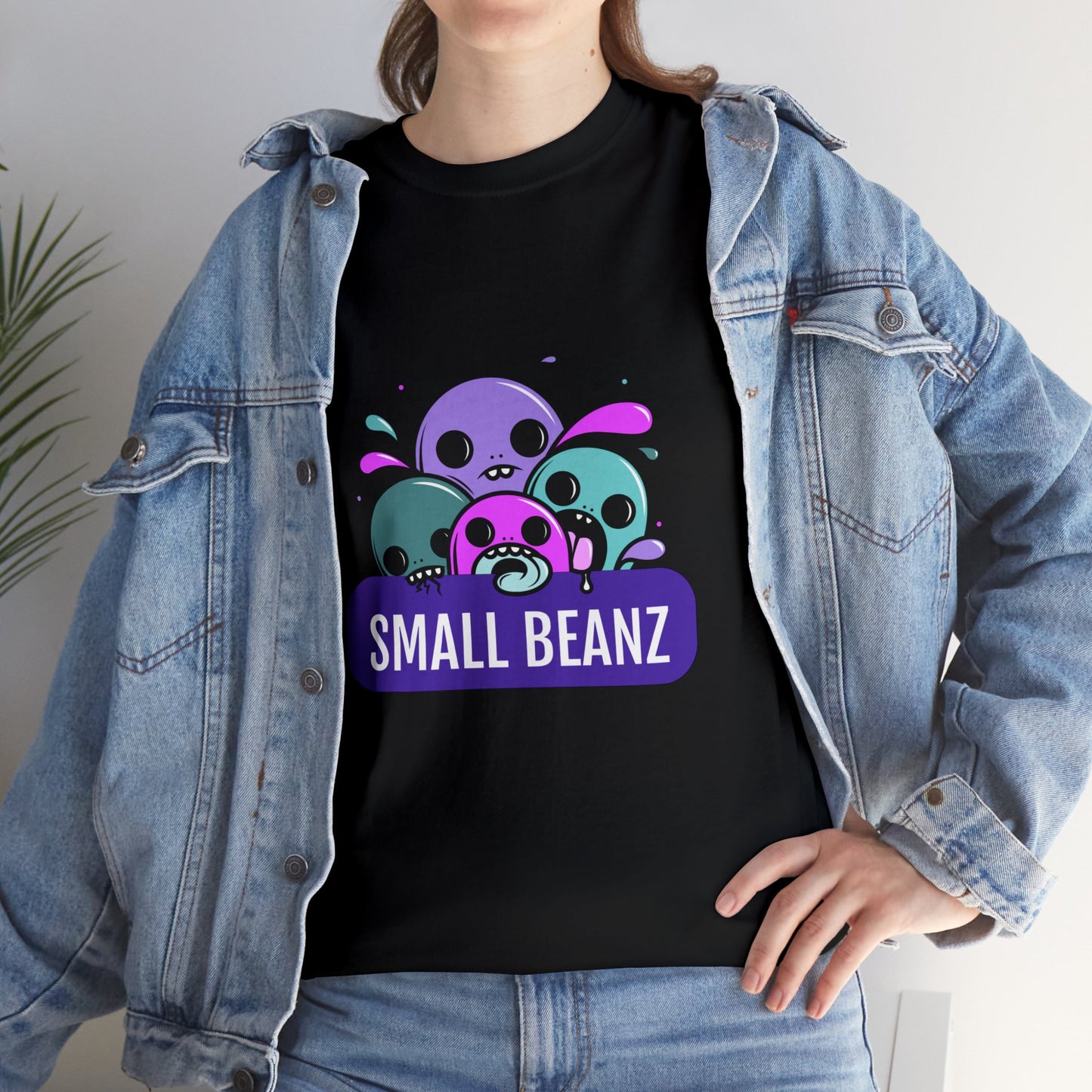 Small Beanz - Heavy Cotton Tee - FREE Express Delivery available!!