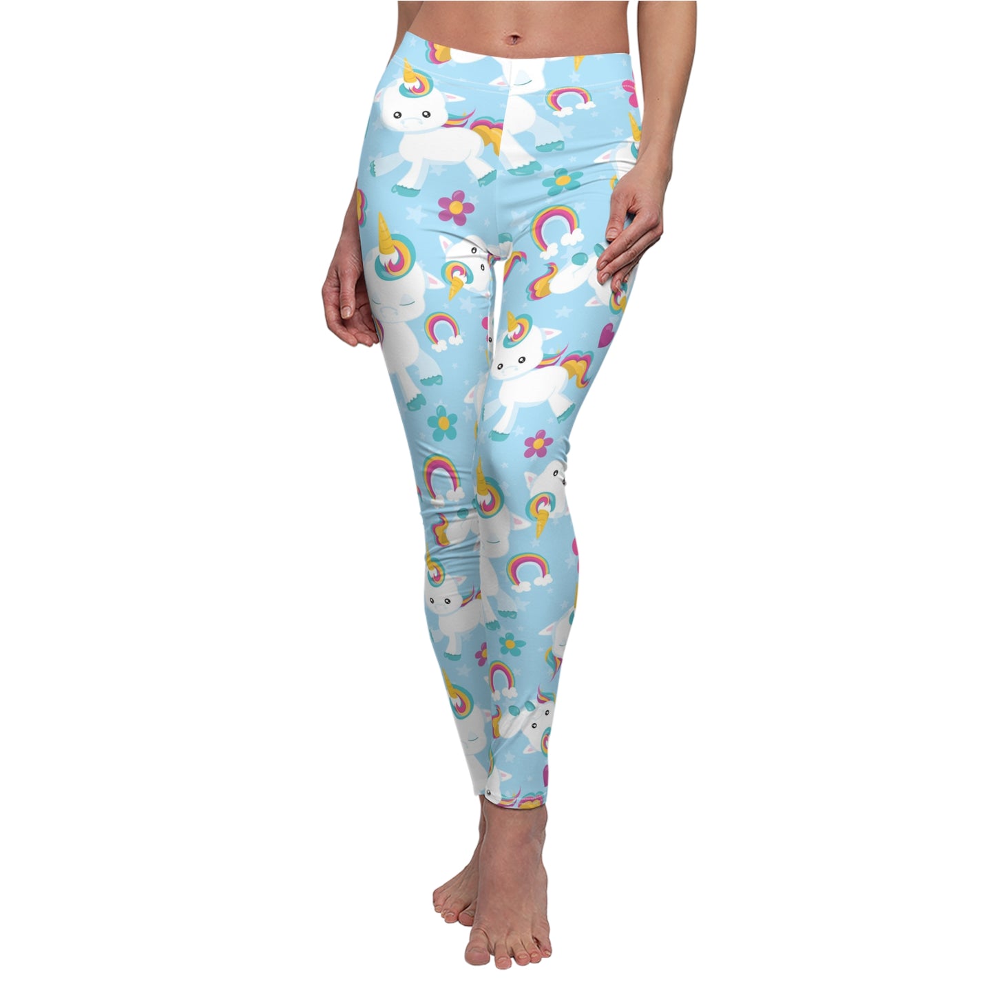 Unicorn Leggings (Blue)