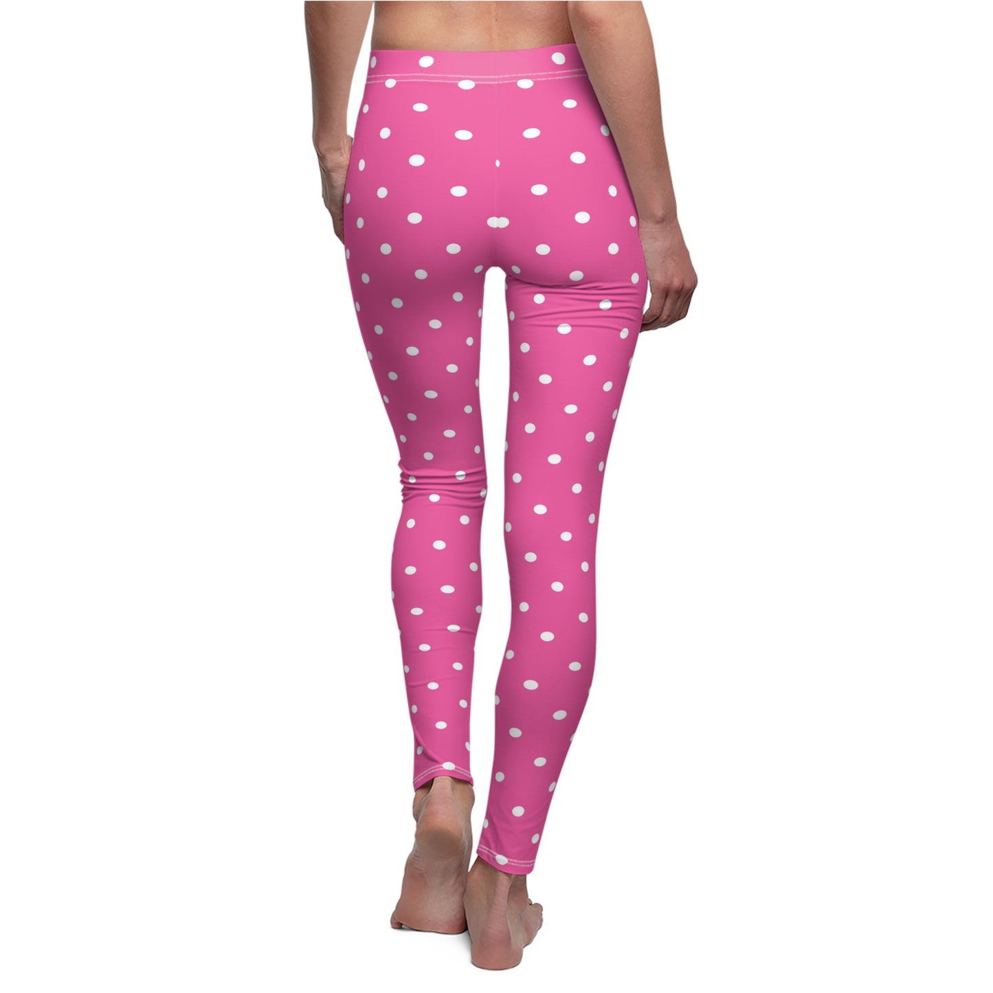 Polka Dot Leggings (Pink)