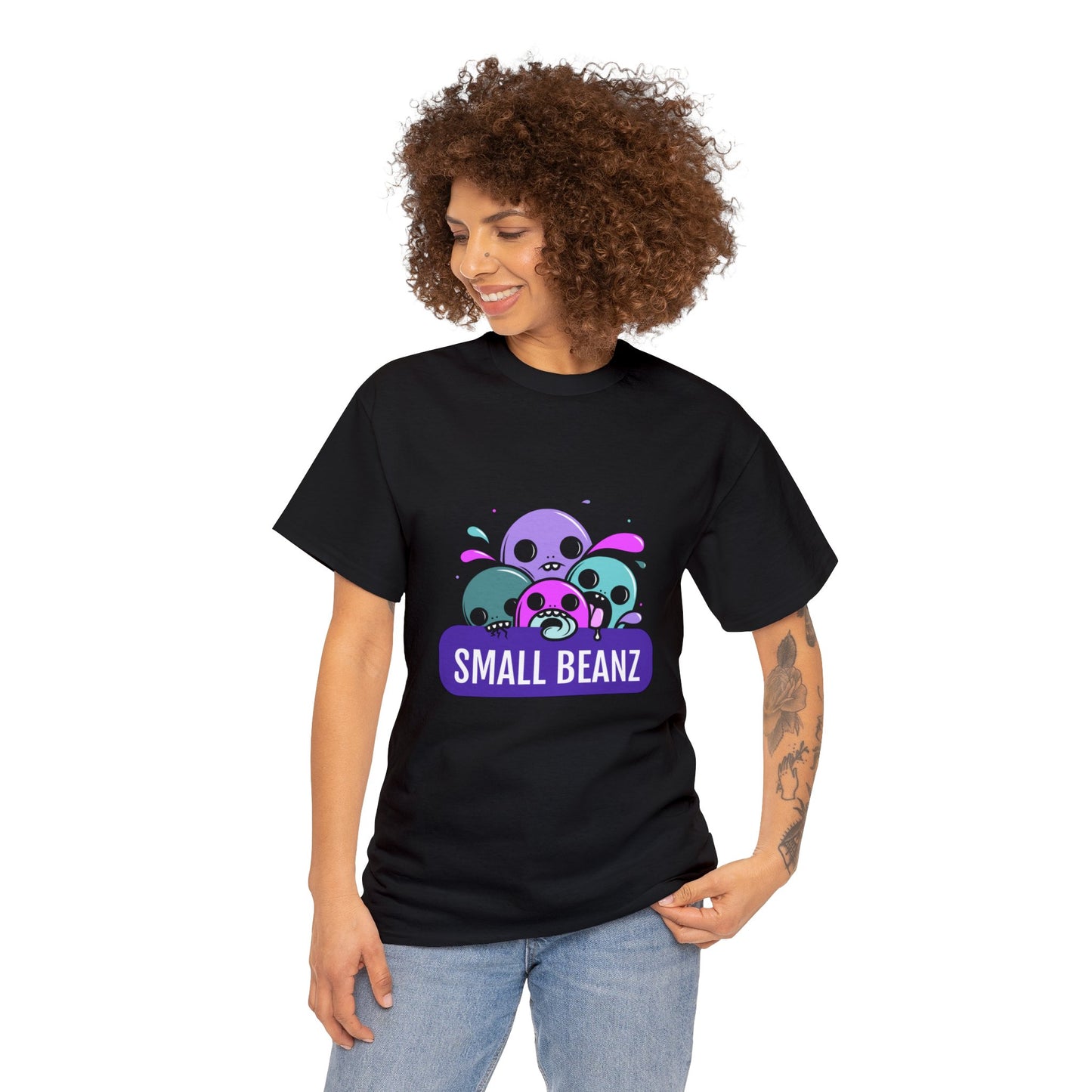 Small Beanz - Heavy Cotton Tee - FREE Express Delivery available!!