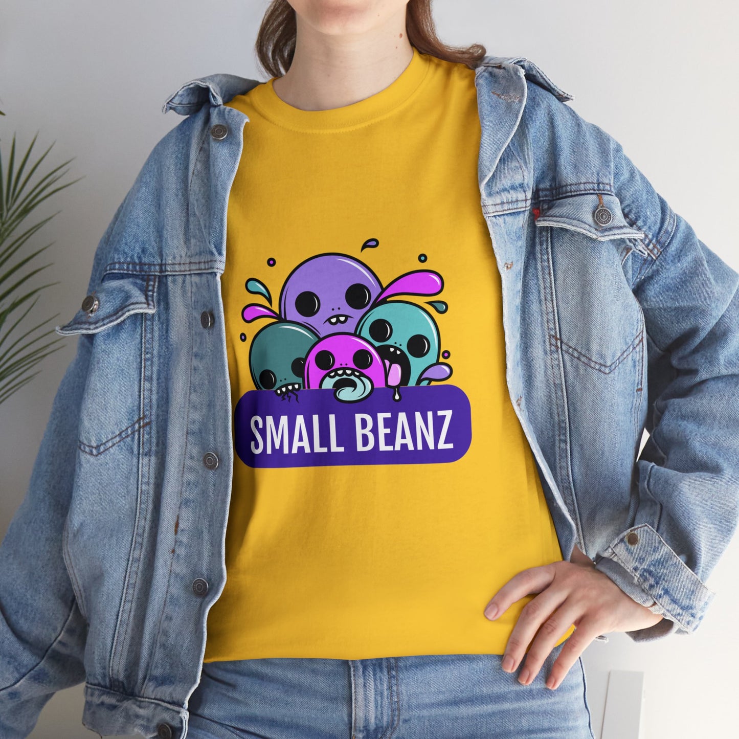 Small Beanz - Heavy Cotton Tee - FREE Express Delivery available!!