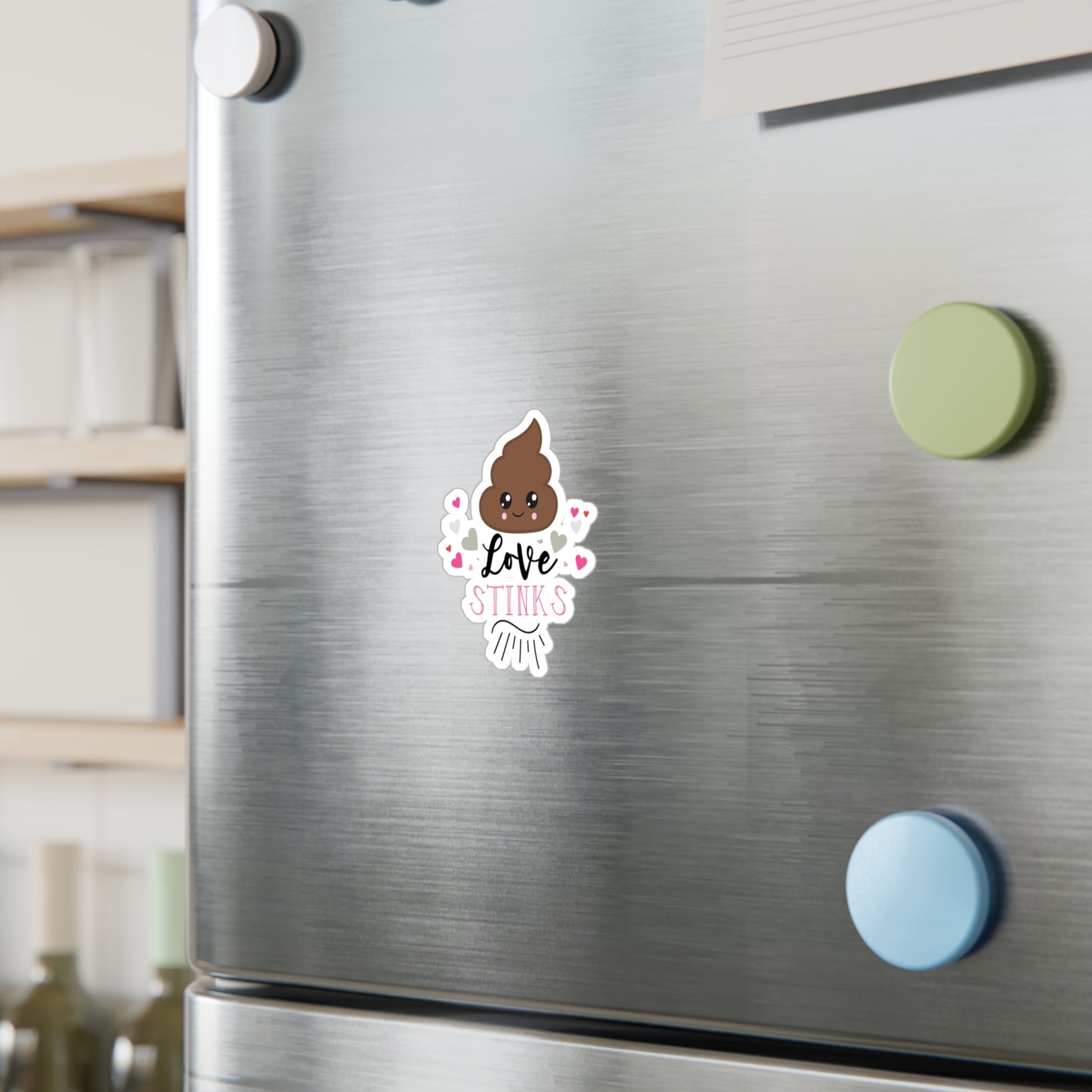 Love Stinks Sticker