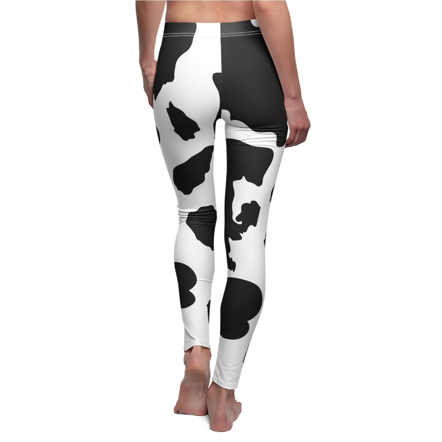 Cow Print Leggings