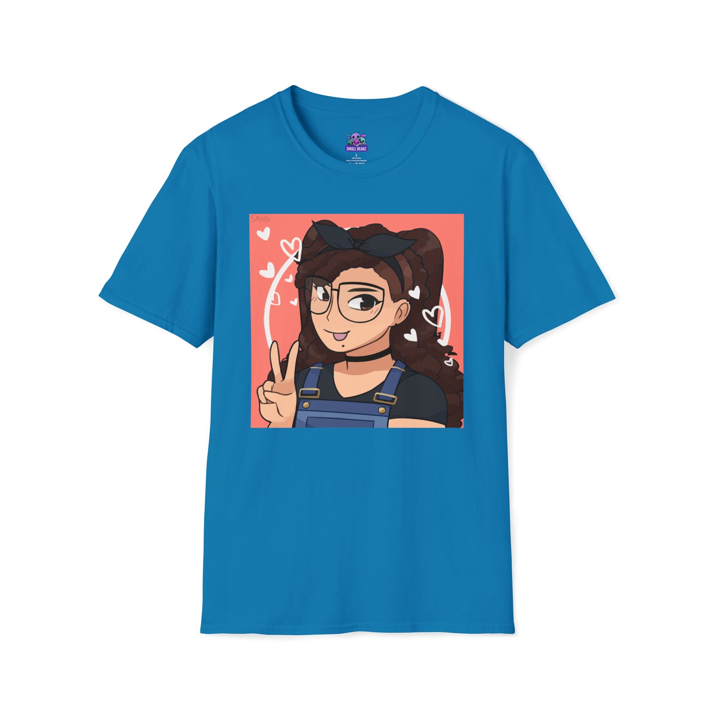 Cute Girl Unisex Softstyle T-Shirt