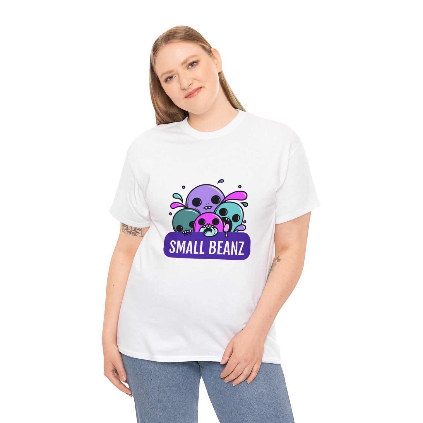 Small Beanz - Heavy Cotton Tee - FREE Express Delivery available!!