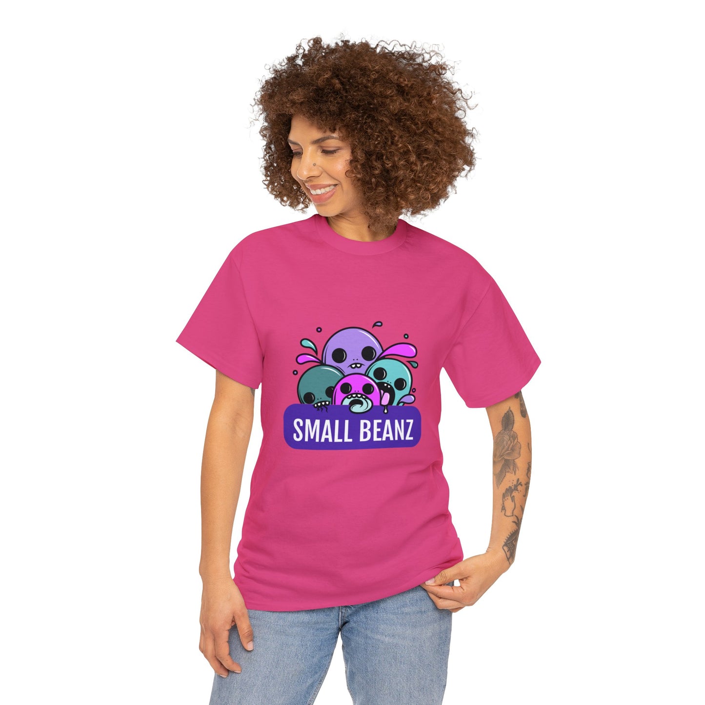 Small Beanz - Heavy Cotton Tee - FREE Express Delivery available!!