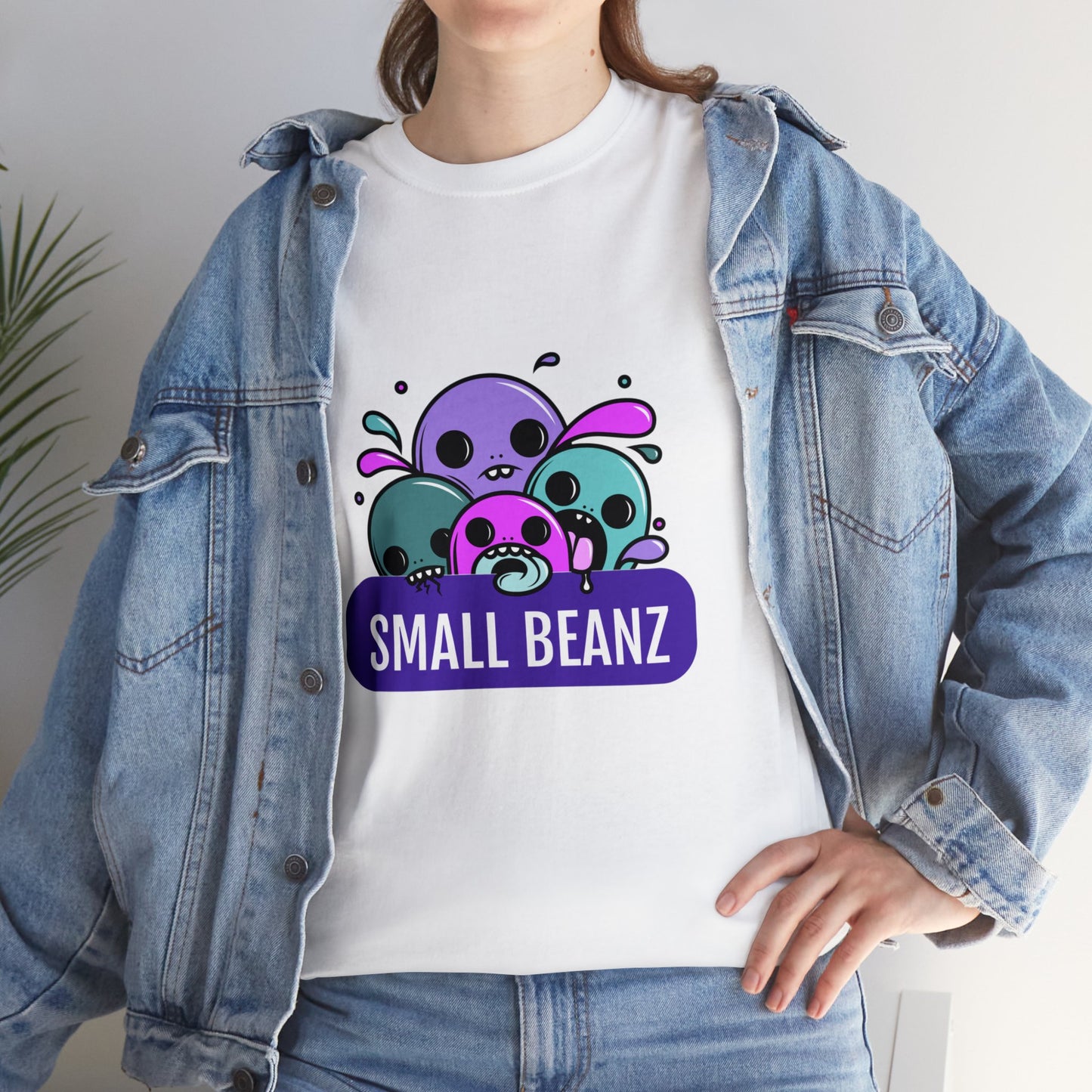 Small Beanz - Heavy Cotton Tee - FREE Express Delivery available!!