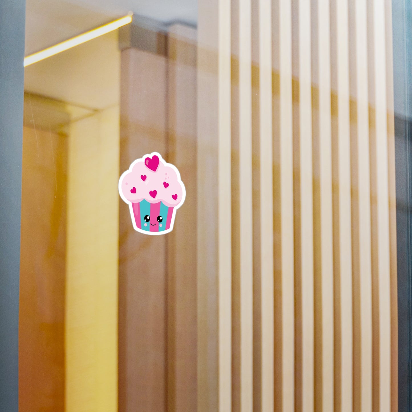 Cute Kawaii Cupcake Sticker