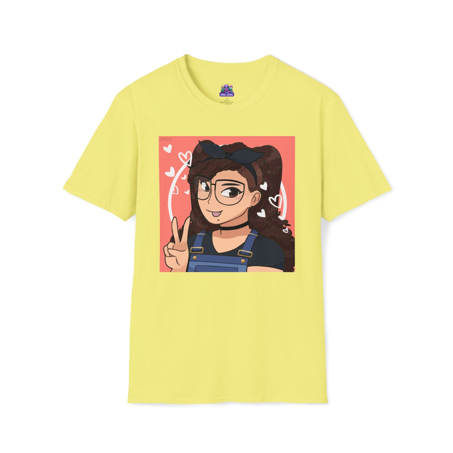 Cute Girl Unisex Softstyle T-Shirt