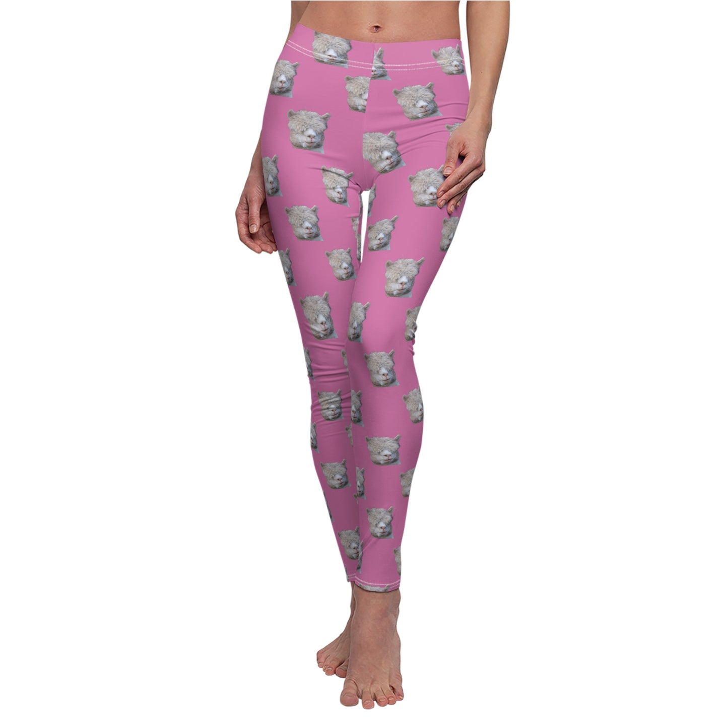 Alpaca Leggings (Pink)