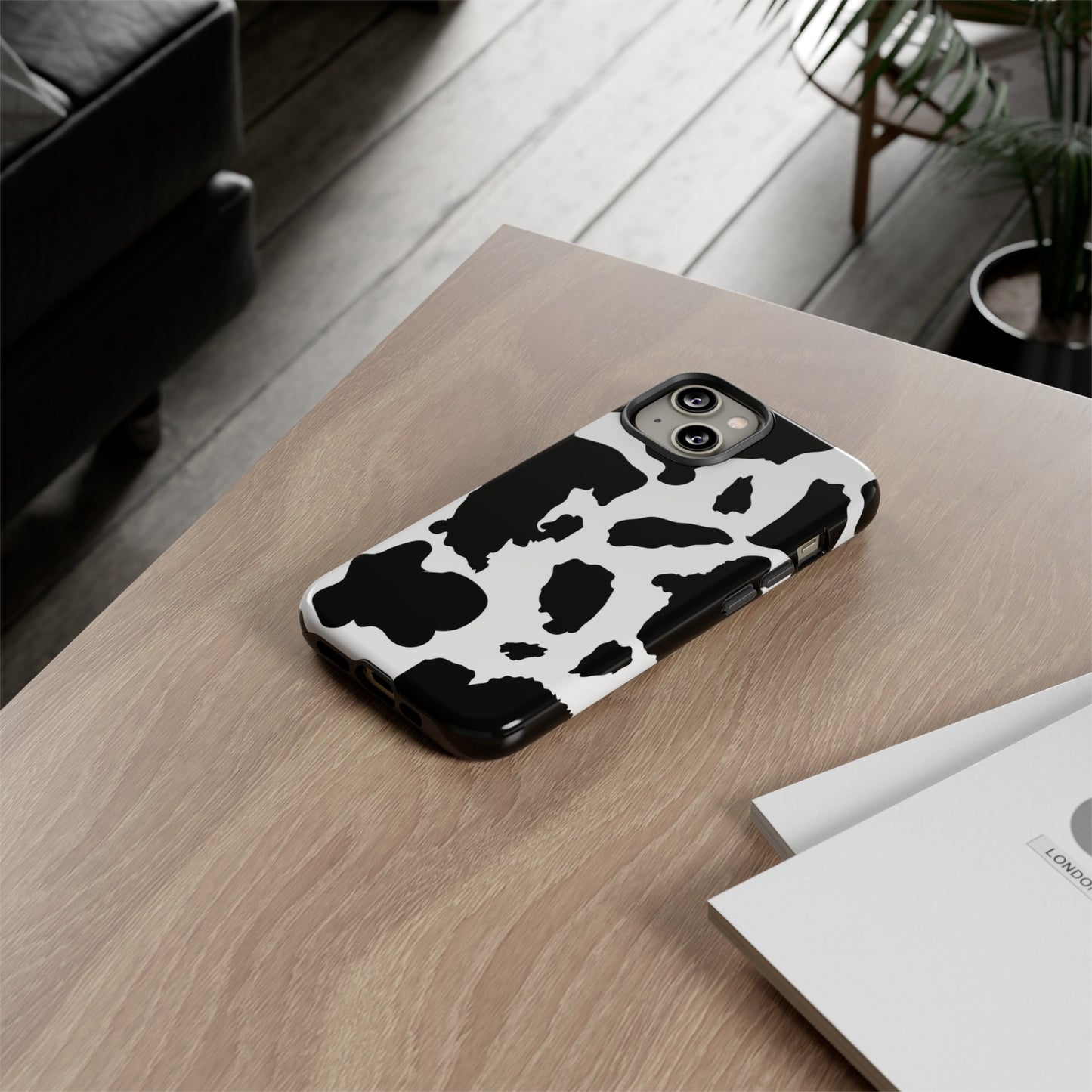 Cow Print Tough Case