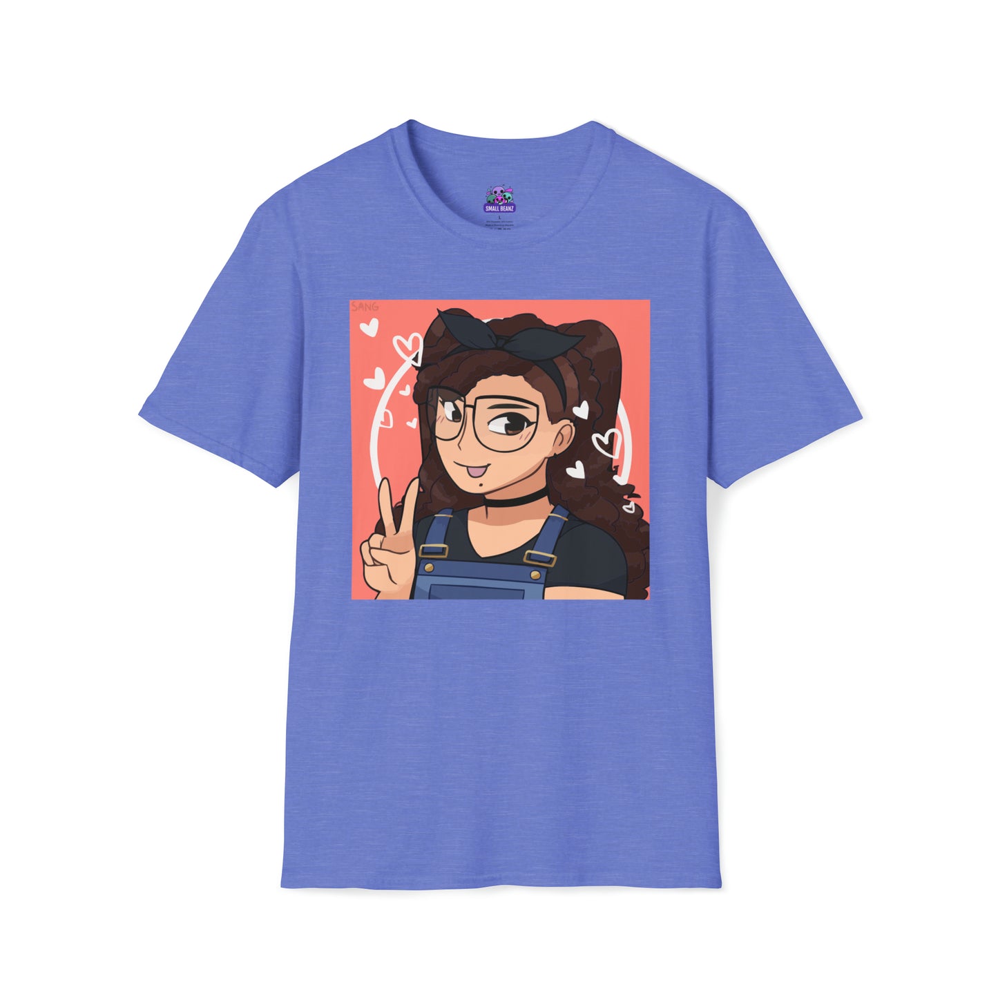 Cute Girl Unisex Softstyle T-Shirt