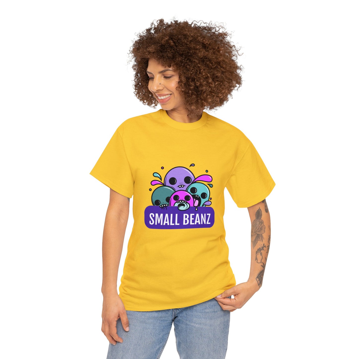 Small Beanz - Heavy Cotton Tee - FREE Express Delivery available!!