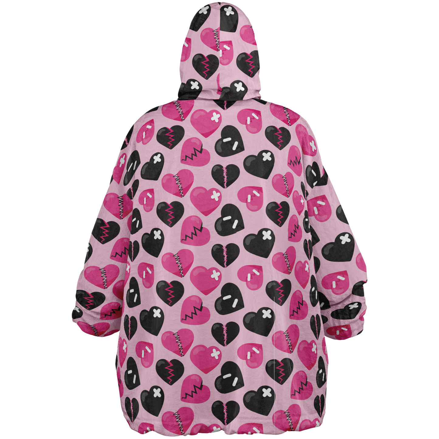 Anti-Valentine Reversible Snug Hoodie