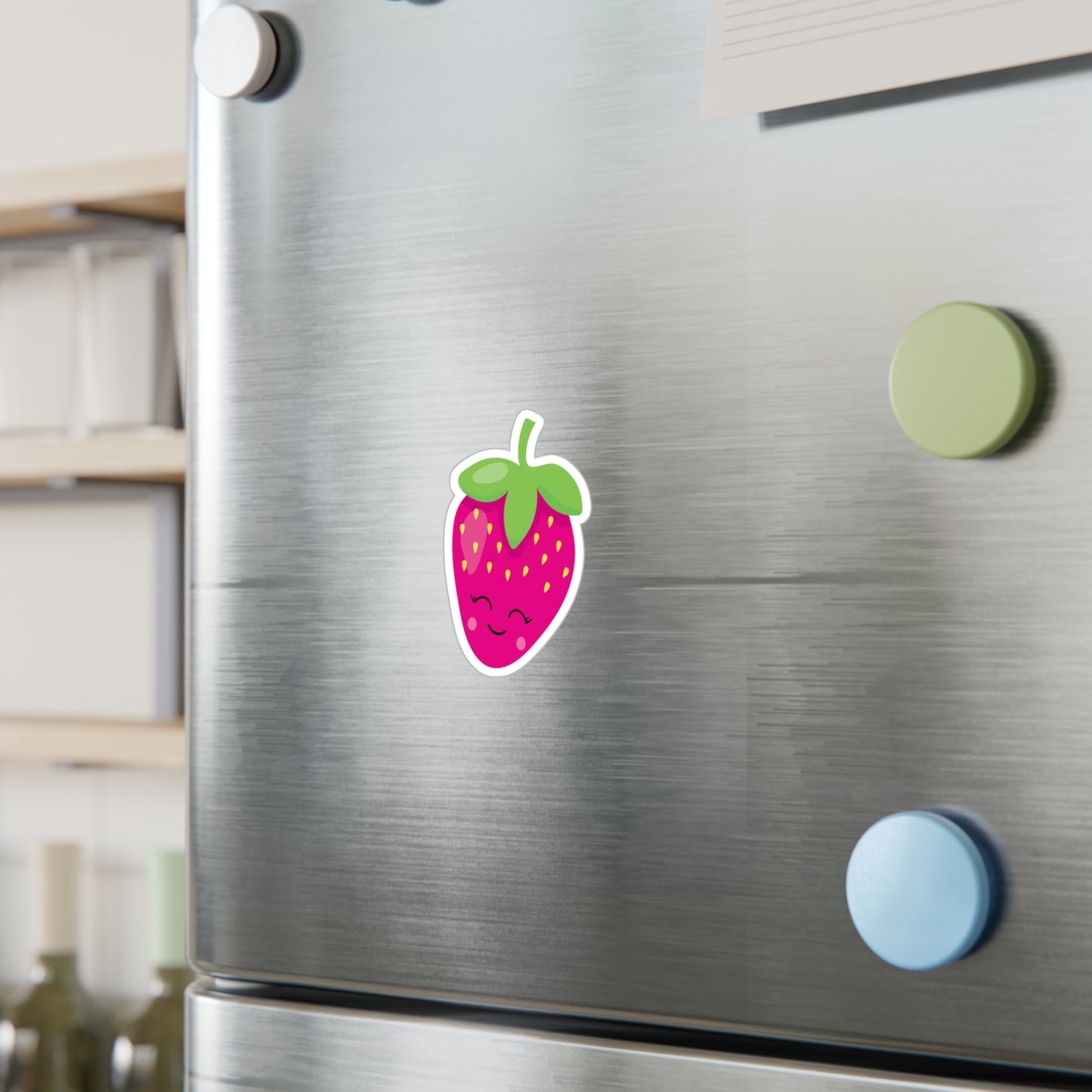 Kawaii Strawberry Sticker