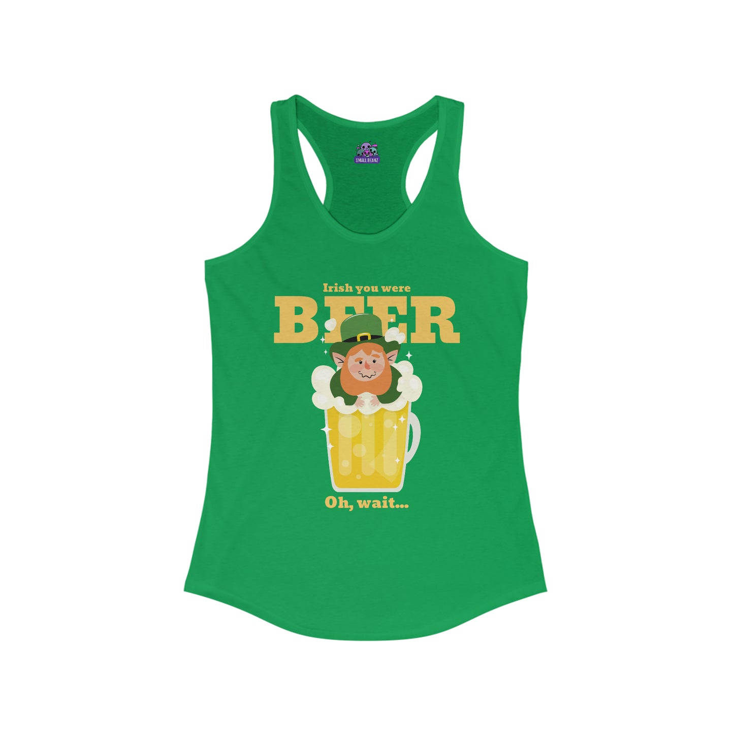 Irish You Were Beer Racerback Tank